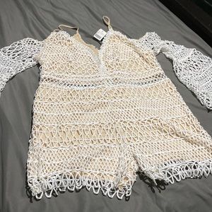 NWT fashion nova large romper